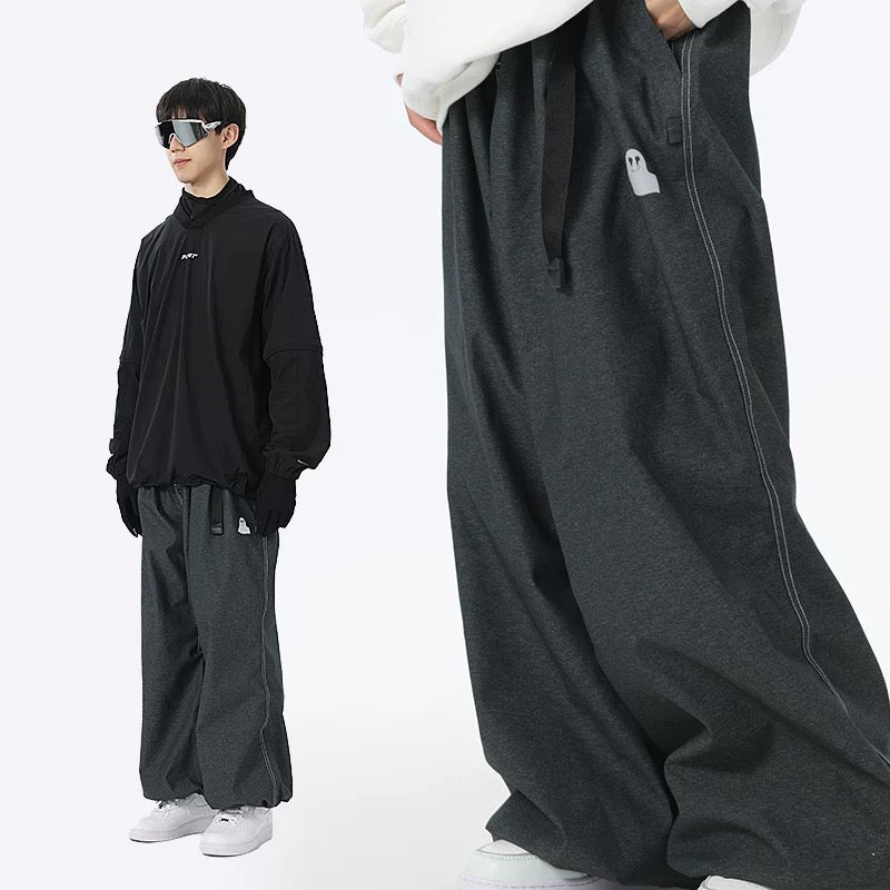 POMT Denim Baggy Pants