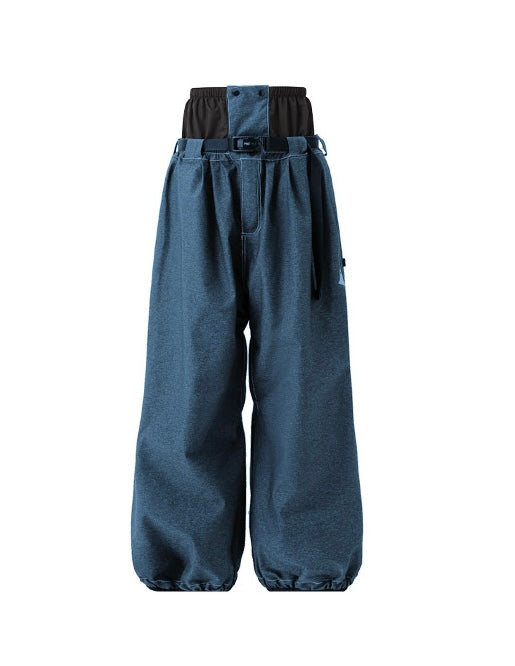 POMT Denim Baggy Pants