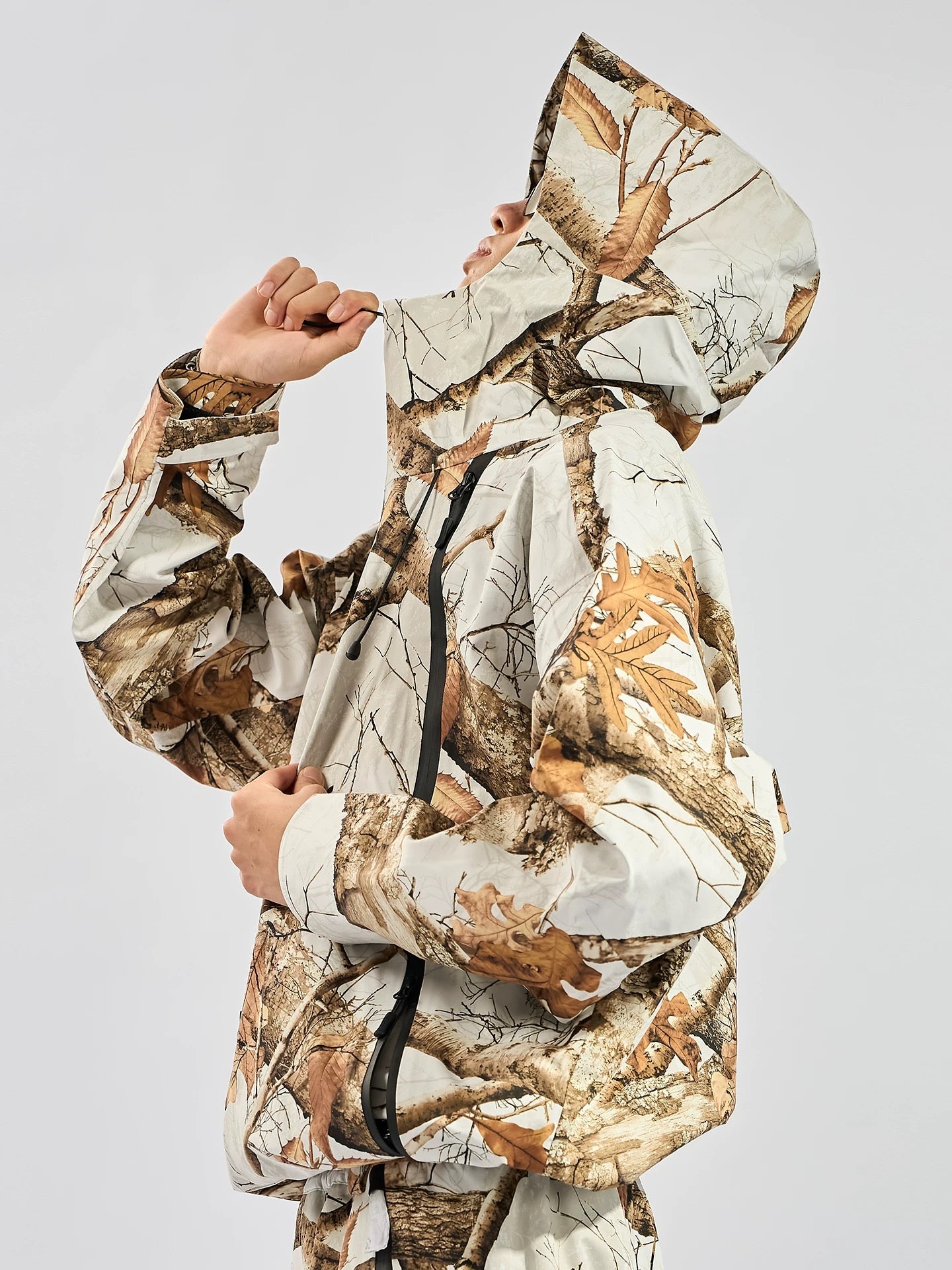 Unisex Doorek-3L Shell Tree Camo Snow Jacket