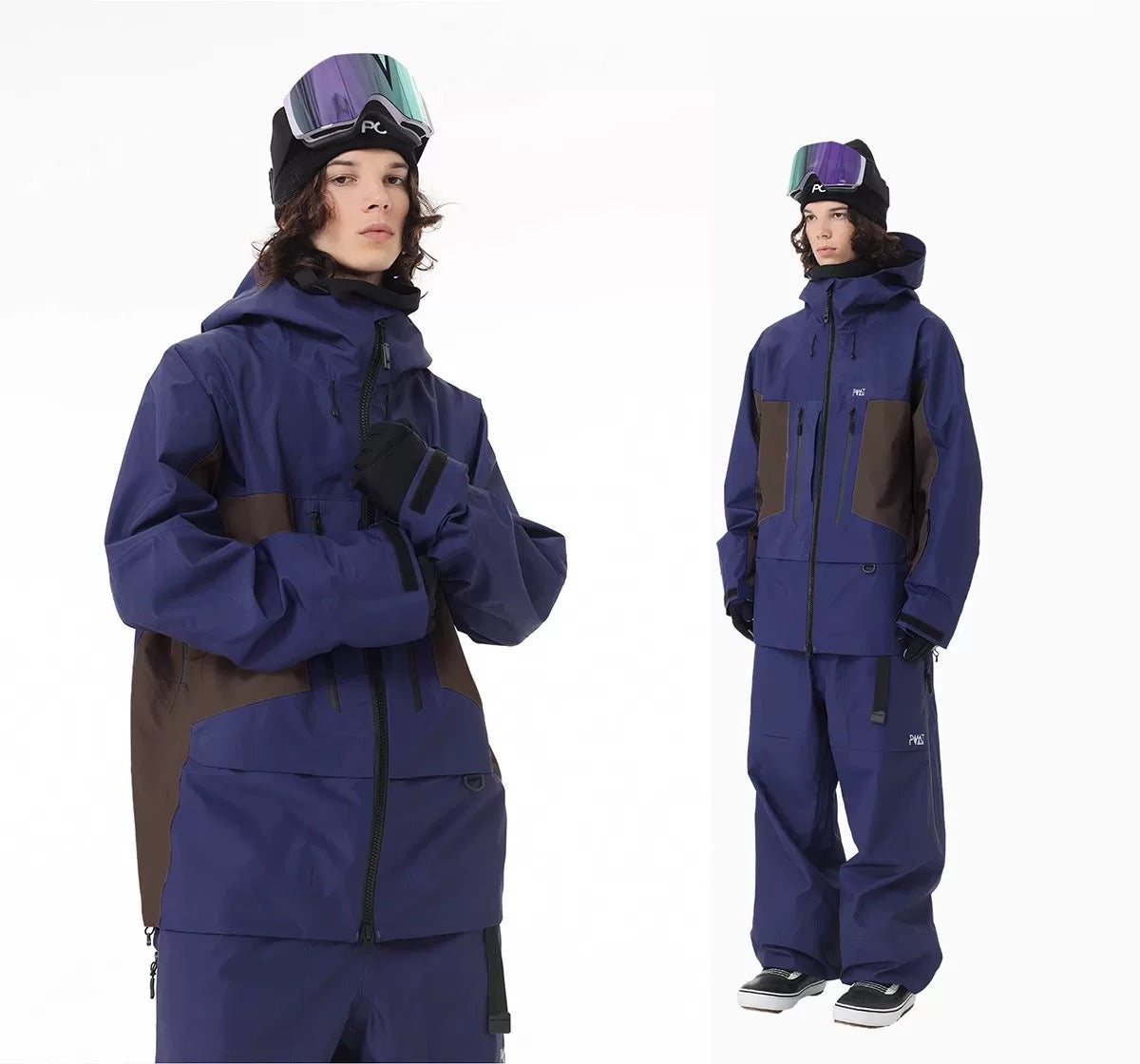 Unisex POMT-3L Shell Ski/Snowboard Jacket