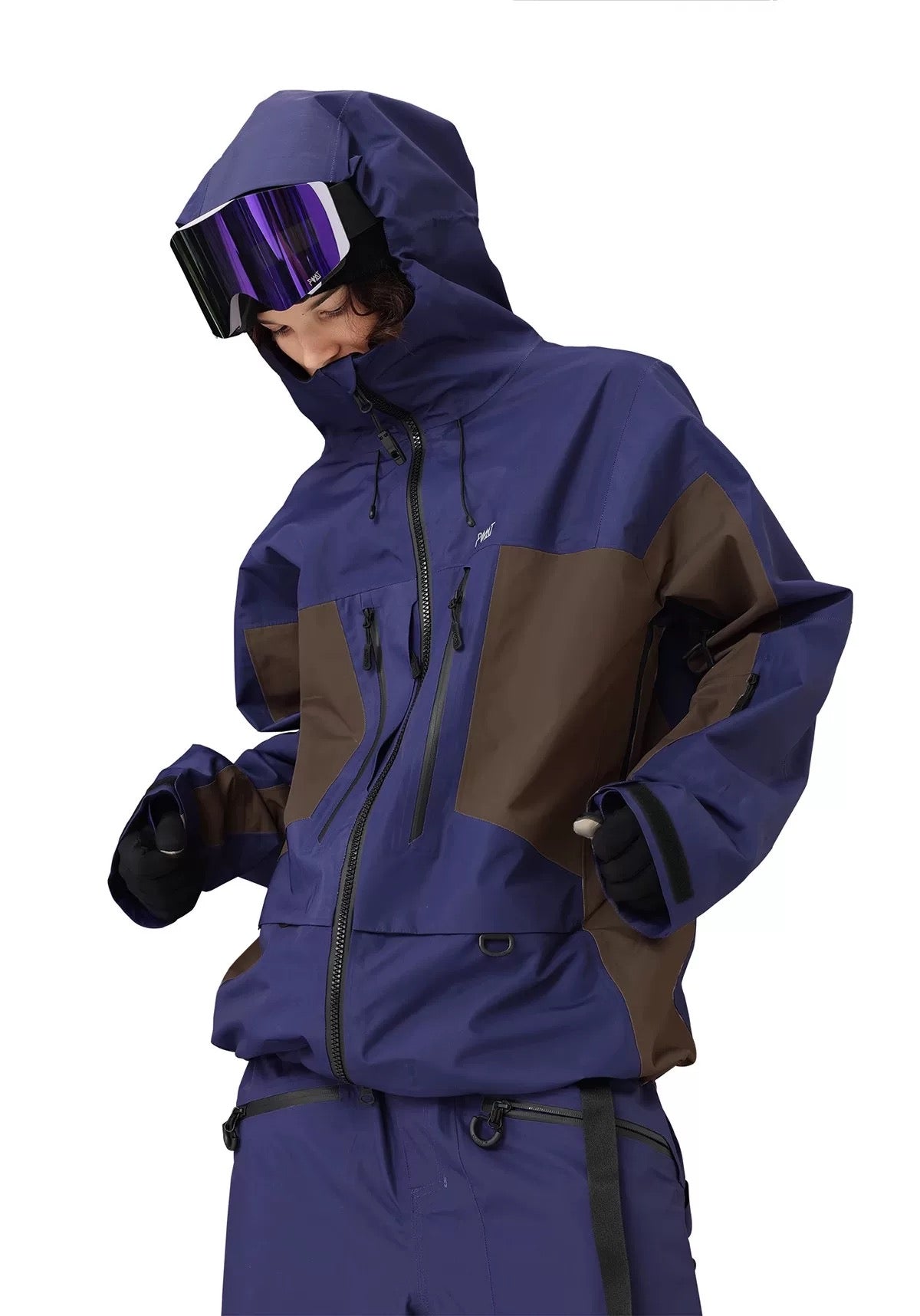 Unisex POMT-3L Shell Ski/Snowboard Jacket