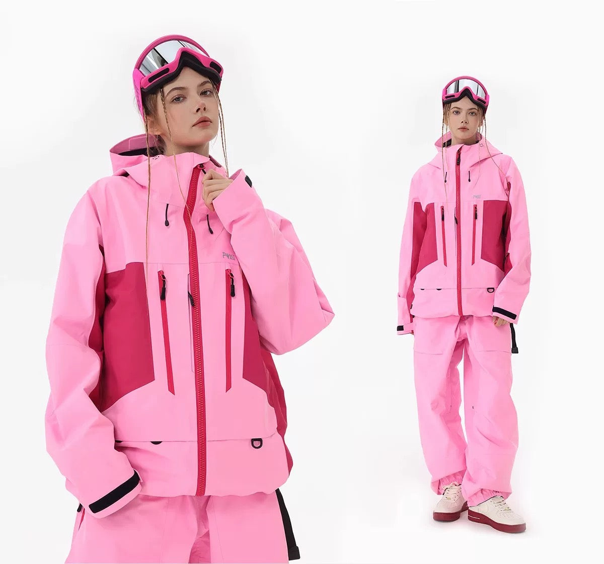 Unisex POMT-3L Shell Ski/Snowboard Jacket