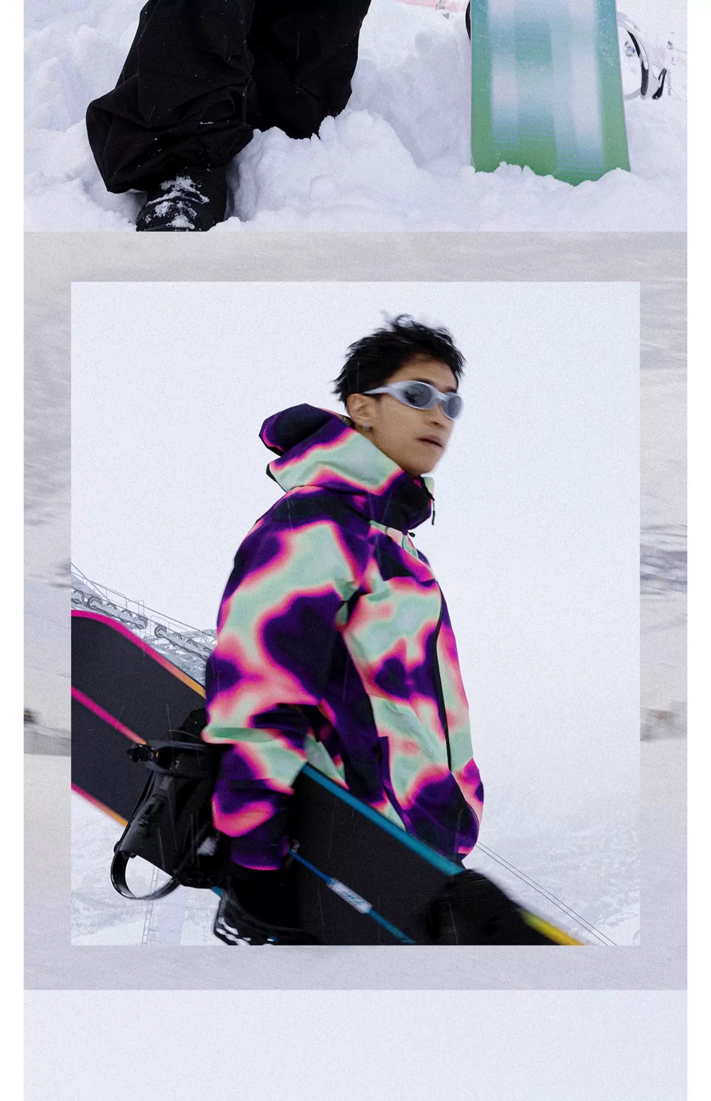 Unisex POMT-3L Poison-AF Ski/Snowboard Jacket & Pants Set