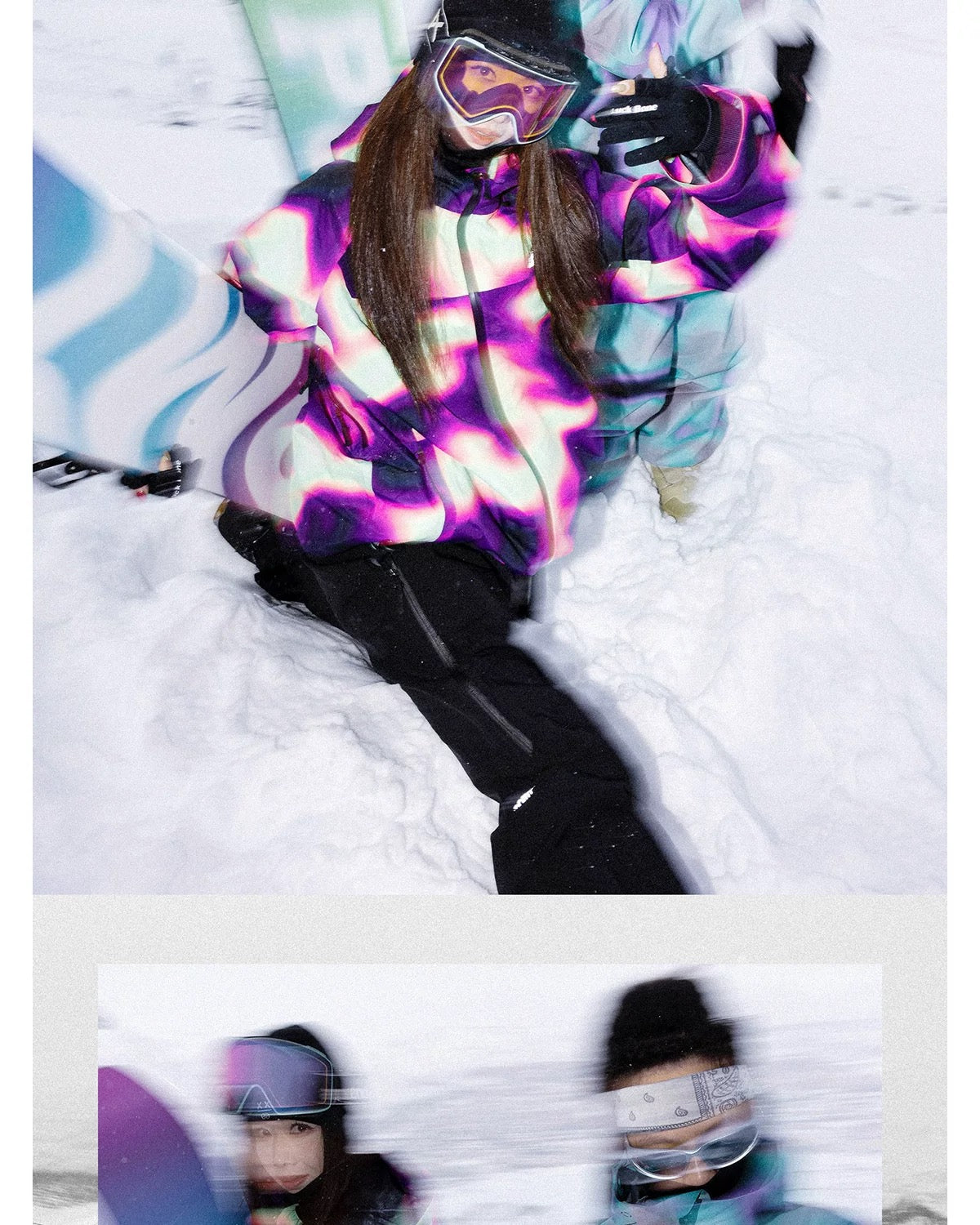 Unisex POMT-3L Poison-AF Ski/Snowboard Jacket & Pants Set