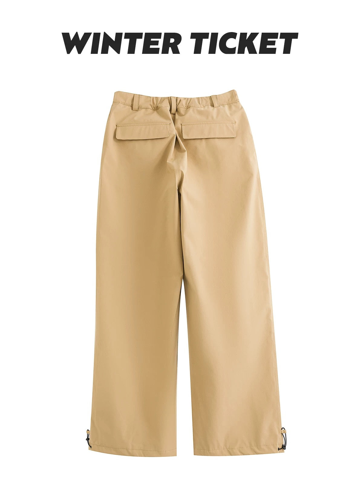 Unisex Winter Ticket-Oversized Freestyle Snow Pants