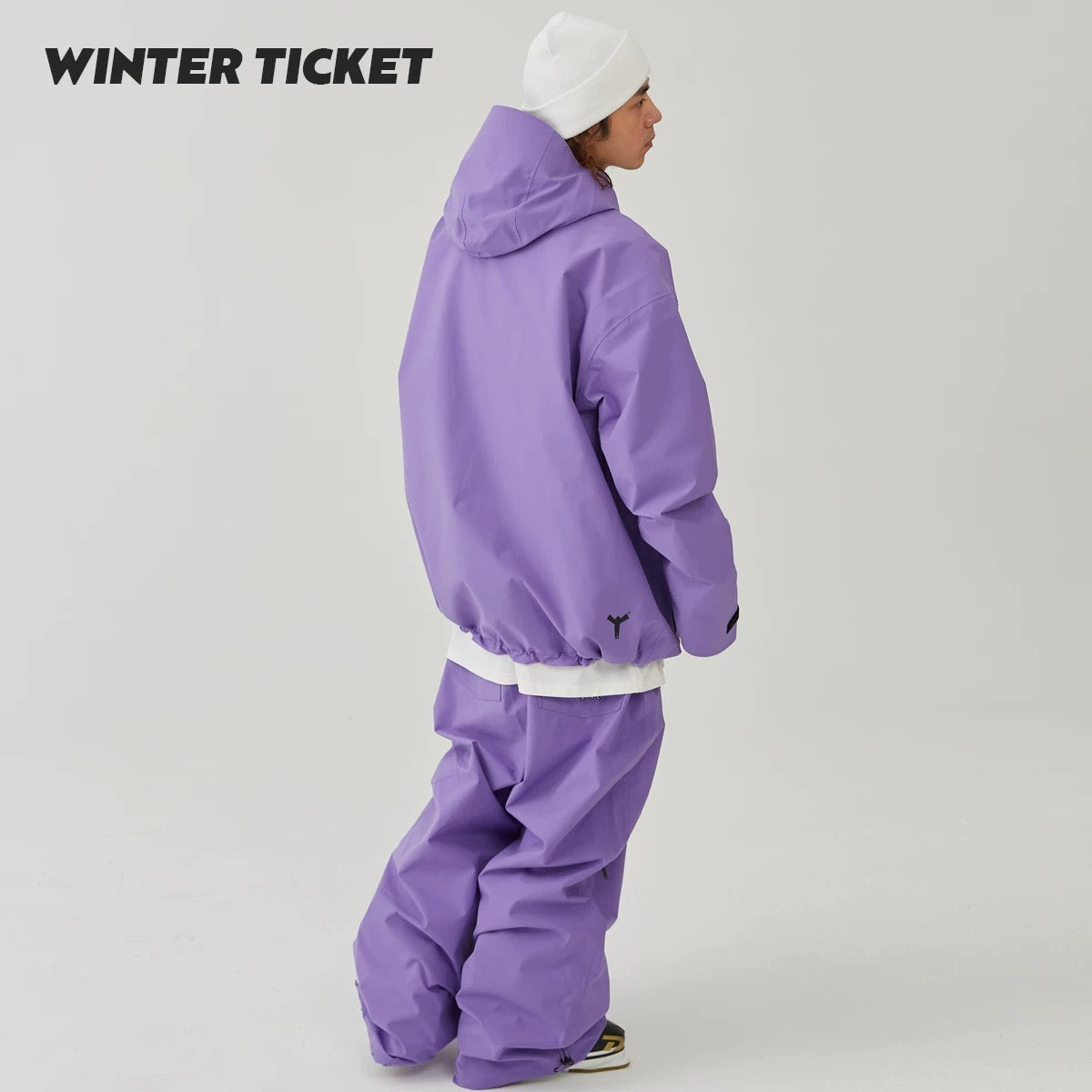 Unisex Winter Ticket-Oversized Freestyle Snow Pants